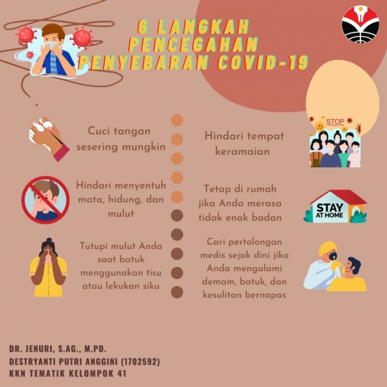 Gambar 2. Contoh Konten Edukasi mengenai COVID – 19