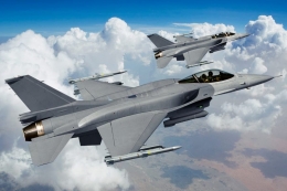 Deskripsi : F-16 Viper | Sumber Foto: Lockheed Martin