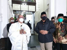 Menteri agama mengunjungi GPIP Immanuel Semarang/instagram.com/gusyaqut