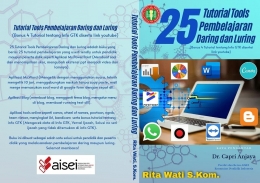 Cover Buku 25 Tutorial Tools Pembelajaran Daring dan Luring