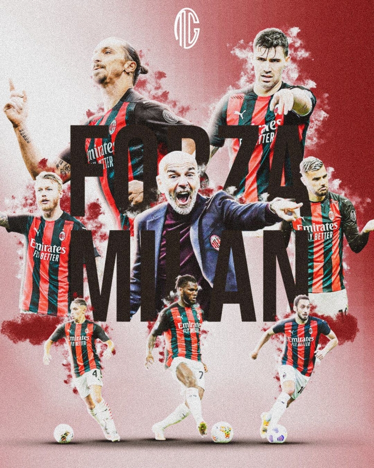 Kaleidoskop AC Milan di tahun 2020. | foto: Twitter @milangraphic