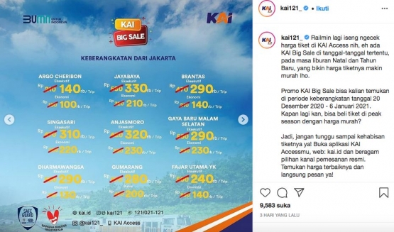 Diskon Pandemi! (IG KAI121_).