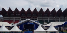 Suasana didalam Stadion Harapan Bangsa Lhoong Raya Banda Aceh (doc Pribadi/Istimewa)