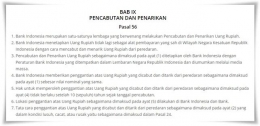 Informasi tentang Peraturan Bank Indonesia 2019 (Diambil dari jogloabang.com)