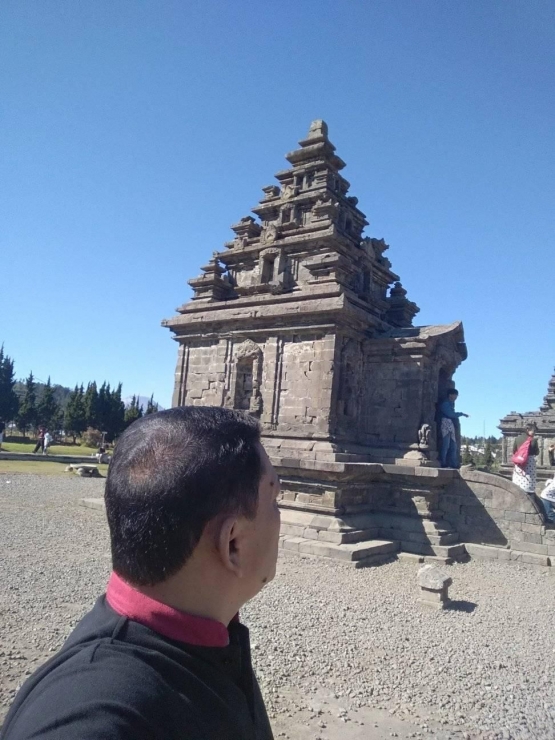 Candi Arjuna di Dataran Tinggi Dieng, Banjarnegara, Jawa Tengah|Dokumentasi pribadi