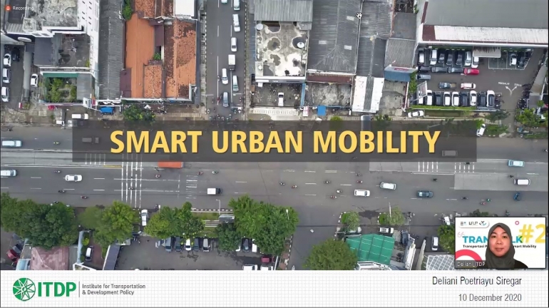 Konsep Smart Urban Mobility oleh Deliani Siregar (Sumber: Dokumentasi Pribadi)