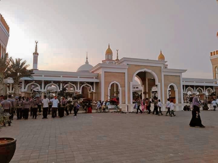 Masjid Islamic Center Syekh Abdul Manan Kabupaten Indramayu (foto:Nurhalimah)
