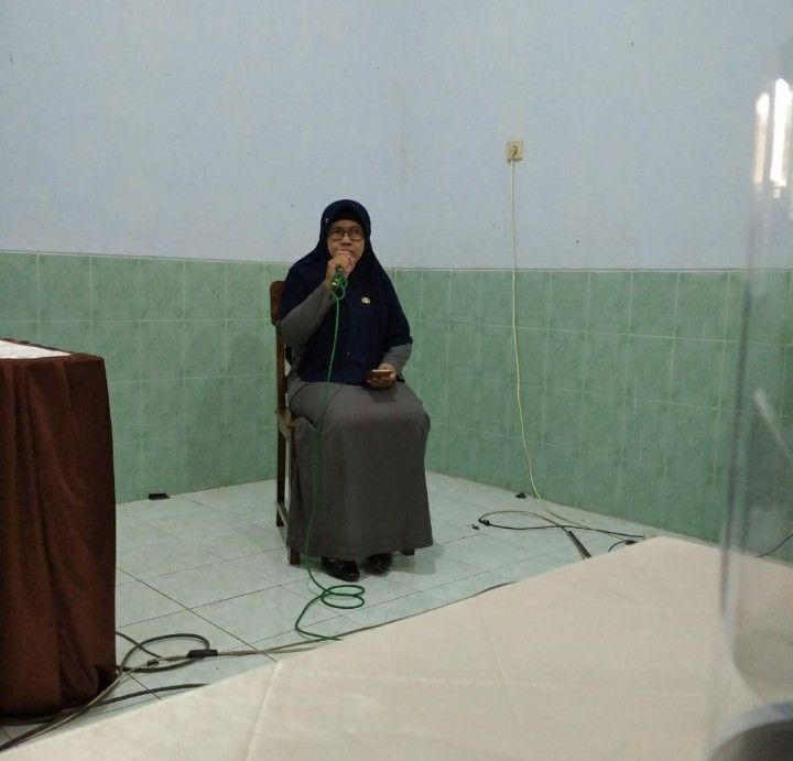 Tampil pada acara KKG Kecamatan | Foto: Siti Nazarotin