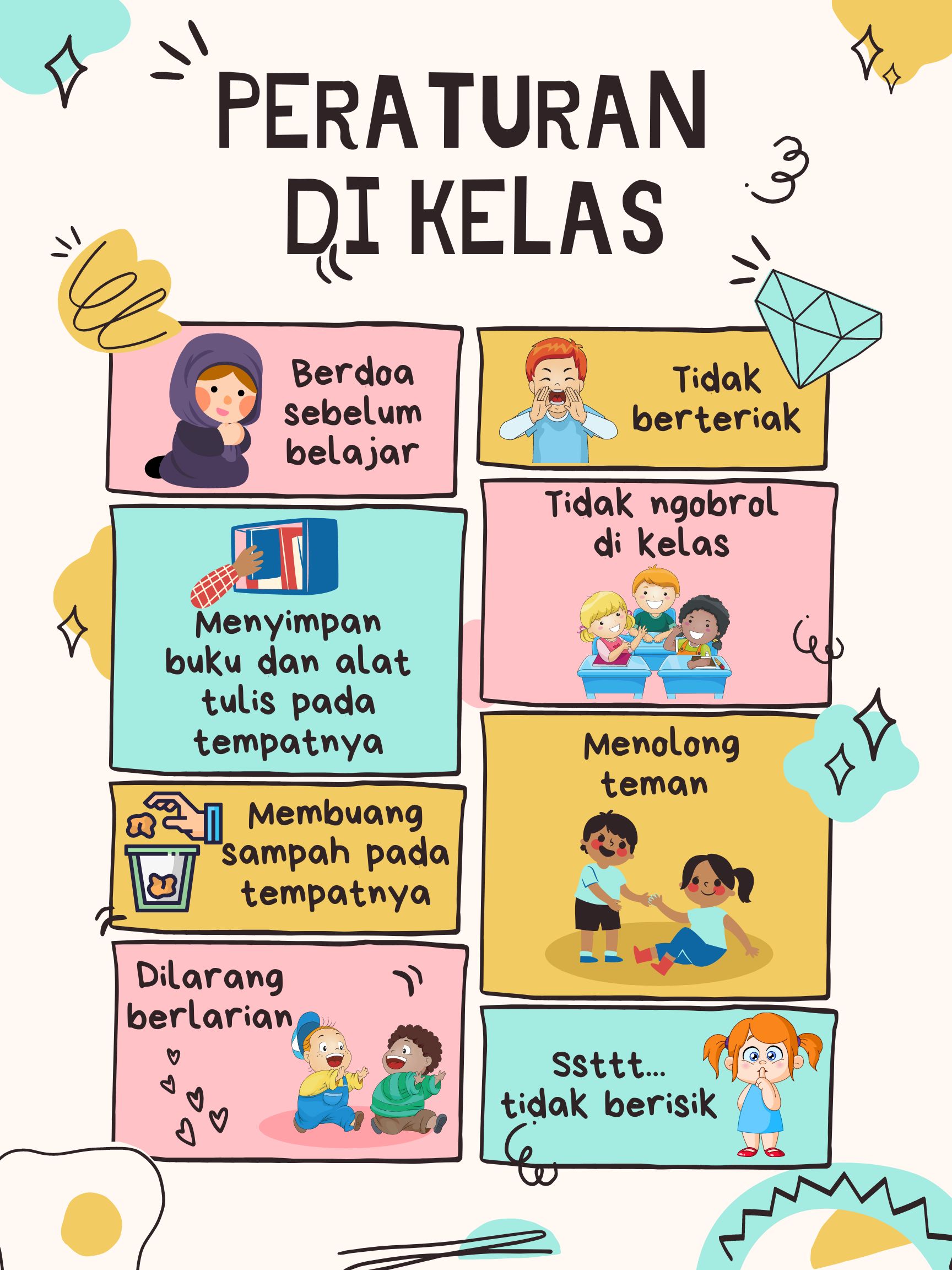 Gambar Peraturan Kelas - Homecare24