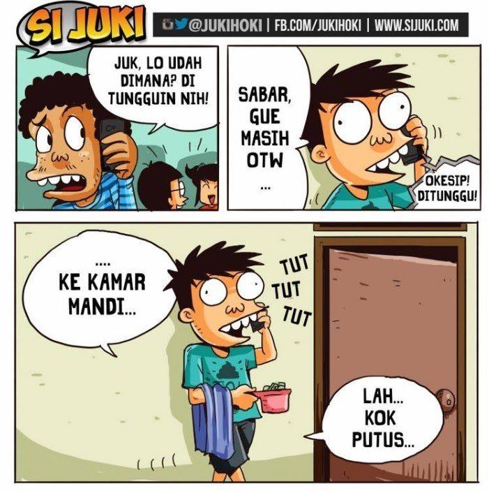 Meme lucu kebiasaan OTW netizen +62. | via Sijuki.com