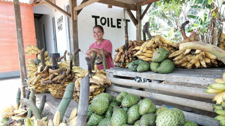 Komoditas pisang di Desa Srigonco - dokpri