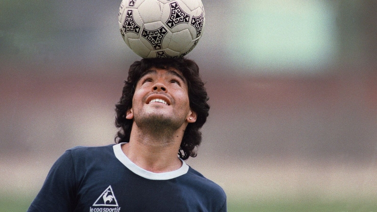 (Diego Armando Maradona. Sumber: Agence France-Presse - Getty Images)