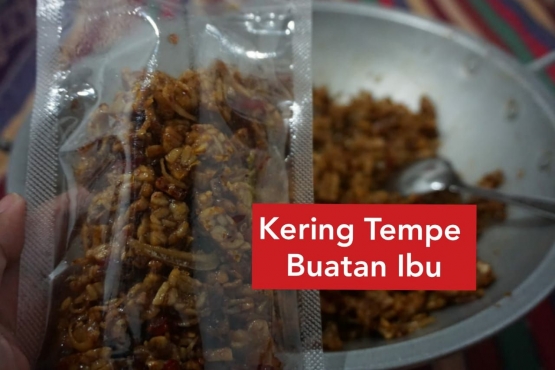 Kering Tempe Buatan Ibu (Dokpri)