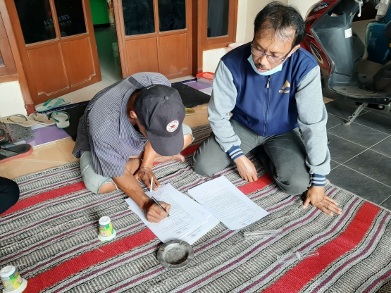 Akad Perjanjian Budidaya Ikan Nila|Dok. Pribadi, Bolang