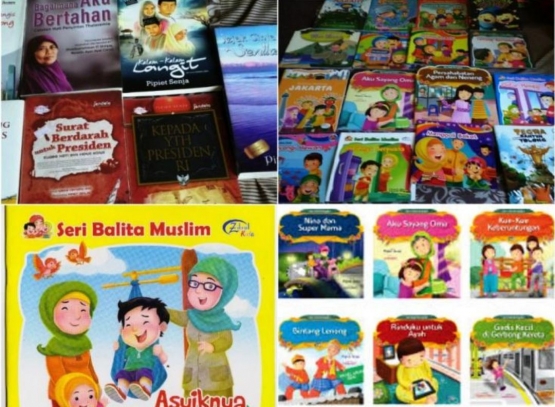 Koleksi buku bacaan anak lama. Dok. Pribadi