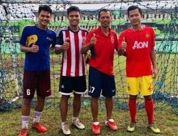 Novaldo Troy Putra, Fandi Eko Utomo, Yusuf Ekodono, Bayu Subo Seto.foto:beritalima.com