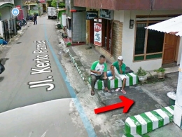 TKP curanmor di komplek kos-kosan di Jl. Kerto Pamuji (Malang). | Tangkapan layar dari Google Maps.