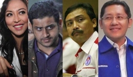 Angelina Sondakh, Nazaruddin, Andi Mallarangeng, Anas Urbaningrum (Sumber Ngelmu.co)