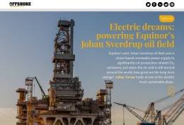 Electric Dreams: Powering Equinor’s Johan Sverdrup Oil Field (Sumber: https://offshore.nridigital.com)