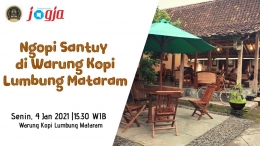 Ngopi santuy di Warung Kopi Lumbung Mataram (KJOG)