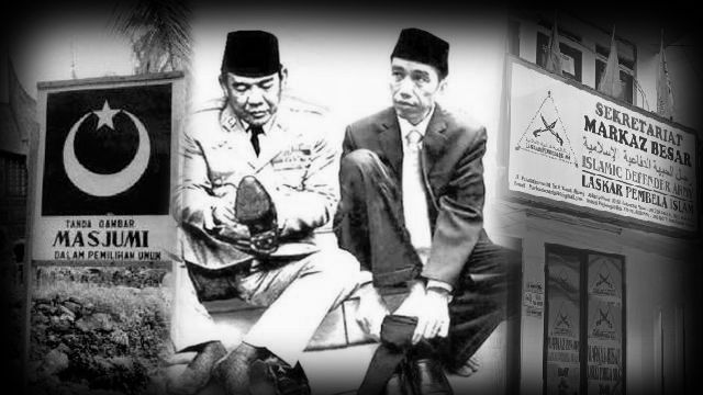 Soekarno (kiri) dan Jokowi (kanan). Sumber foto : kompas.com