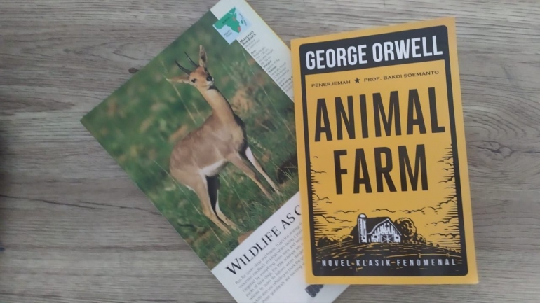 Cover Buku Animal Farm | dokpri.