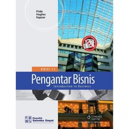 Pride Hughes Kapoor menulis buku Introduction to Business yang diterjemahkan dalam Bahasa Indonesia oleh penerbit Salemba Empat (dokpri)