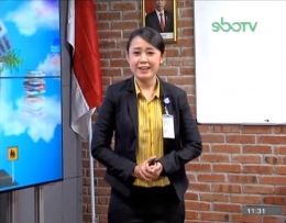 Maria Shinta Dewi, S.Pd. (Guru SD RA Kartini Tarakanita Surabaya) dalam program 