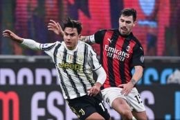 AC Milan vs Juventus (Kompas.com)