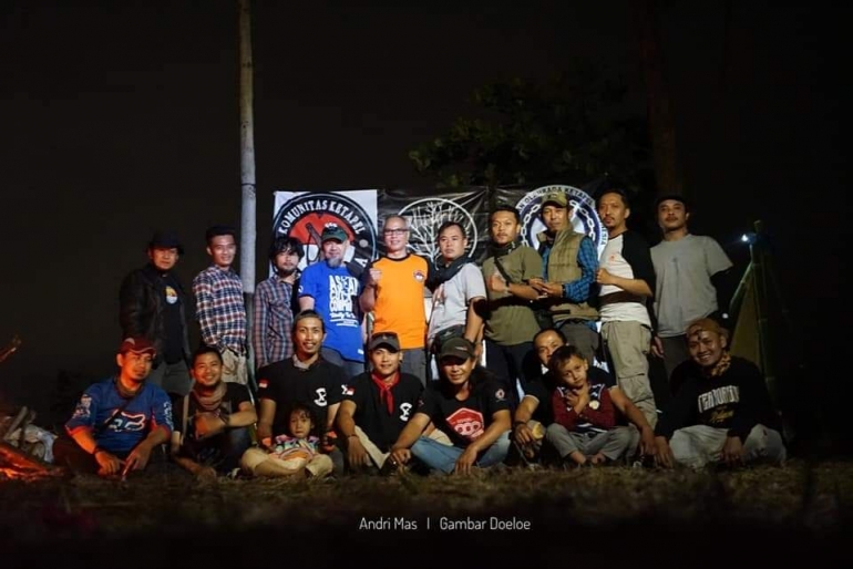 Foto Event Komunitas Ketapel Indonesia 2020 di Cilengkrang Pasir Jirak Bandung. Foto Dokumentasi Udi Anwar.