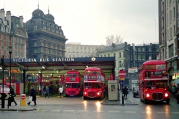 www.flickr.com/ Stasiun bus antar kota Oxford dan masuk ke Victoria Bus Station di London