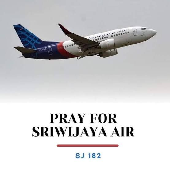 Pray for Sriwijaya Air. Sumber gambar: padek.jawapos.com
