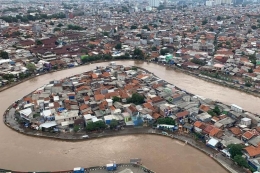 Banjir di Jakarta yang terjadi pada awal tahun 2020 lalu (kompas.com)