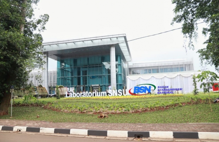Laboratorium SNSU BSN di Puspiptek Serpong yang diresmikan pada 4 November 2020 oleh Menristek/Kepala BRIN, Bambang Brodjonegoro. Sumber: rri.co.id.