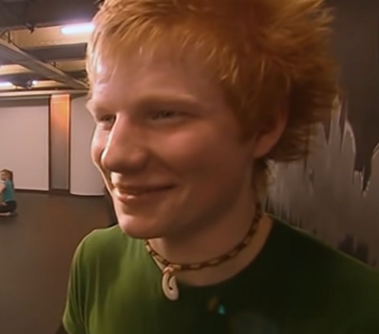 Ed Sheeran (umur 16 tahun) dari The Sun. (thesun.co.uk)