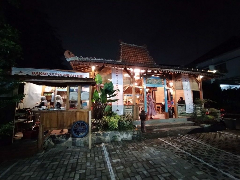 warung bakmi jawa Mbah Sri/malangcullinary.com