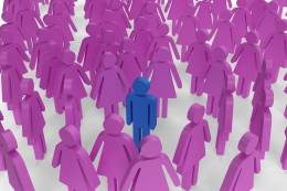 Ilustrasi jumlah penduduk pria dan wanita (sumber: worldatlas.com)