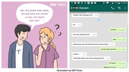 WhatsApp Sebagai Kode Budaya Masyarakat Muda abad 21. Sumber Foto : IDN Times/Aries