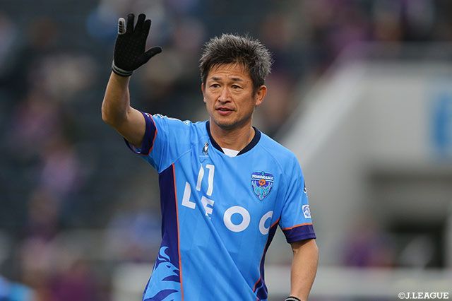 Kazuyoshi Miura. (sumber: @J.LEAGUE)
