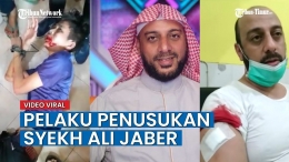Penusukan Ali Jaber di Lampung. Sumber: Tribunnews