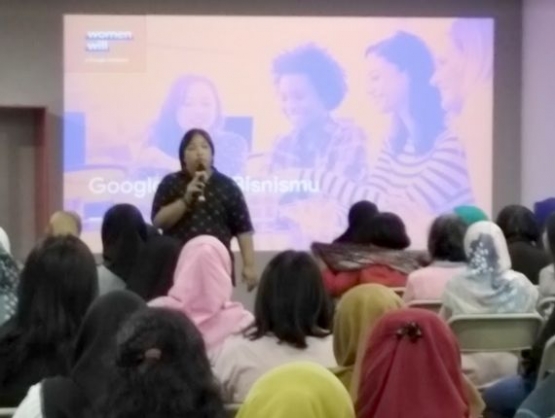 Pelatihan Womenwill yang diadakan Google Indonesia (dokpri)