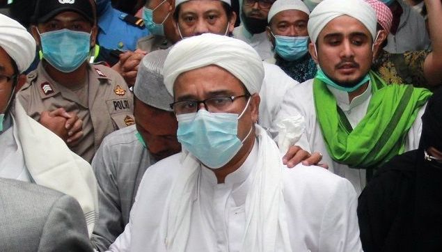 Habib Rizieq Shihab | Sumber gambar : www.pikiran-rakyat.com