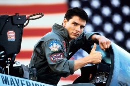 Tom Cruise di film top gun 1. IMDb via: Kompas.com