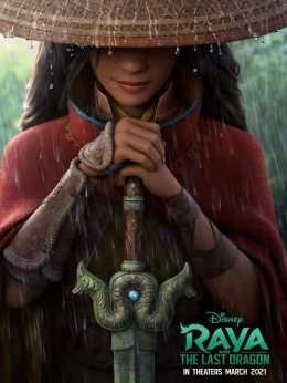 Poster Film Raya and the Last Dragon (https://www.liputan6.com)