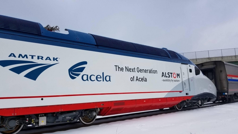 Prototipe Alstom Avelia Liberty. Sumber: www.railwayage.com