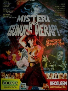 Poster film Misteri Gunung Merapi. (Foto: Koleksi Pribadi Daniel Irawan) 