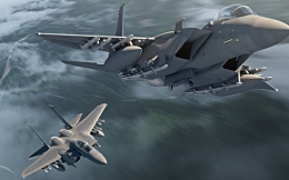 Deskripsi : Kecepatan F-15 EX dapat menembus match 3 I Sumber foto : Boeing