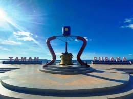 Taman Pusaka Tepi Pantai Benteng (Dokpri)
