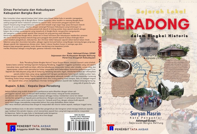 Cover buku Peradong dalam Bingkai Historis, sumber: Penerbit Tata Akbar Bandung
