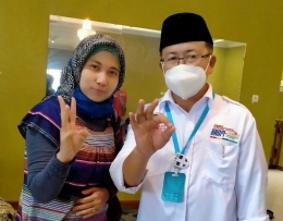 Ratih dan Herman Suherman Bupati Cianjur - dok Pribadi